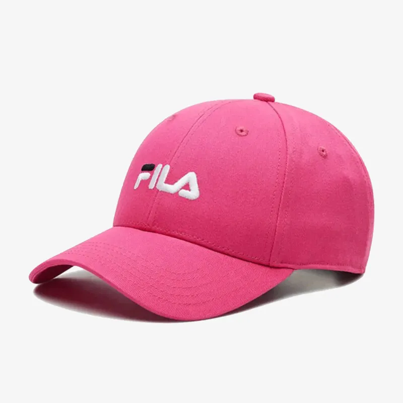 FILA FILA BRASOV 6 PANEL CAP WITH LINEAR LOGO - STRAP BACK