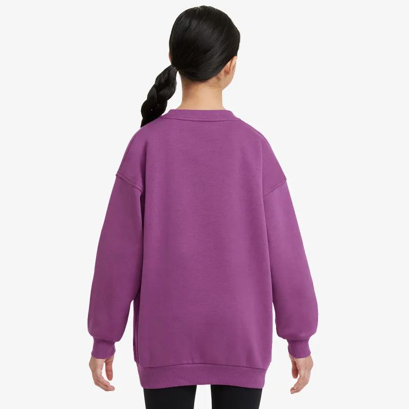 Nike G NSW CLUB FLC OVRSZD CREW LBR 