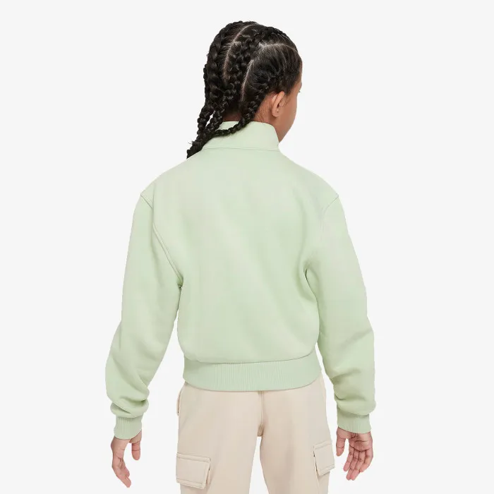 Nike G NSW CLUB FLC LS HZ LBR 