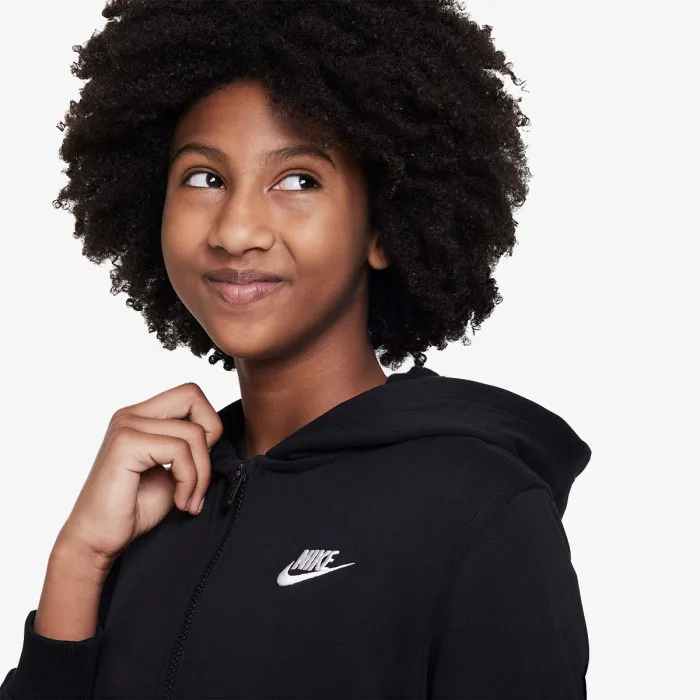 Nike K NSW CLUB FT HD FZ LS LBR 