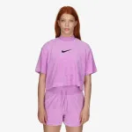 Nike W NSW MOCK SS TEE TRRY MS 