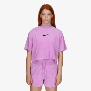 Nike W NSW MOCK SS TEE TRRY MS 