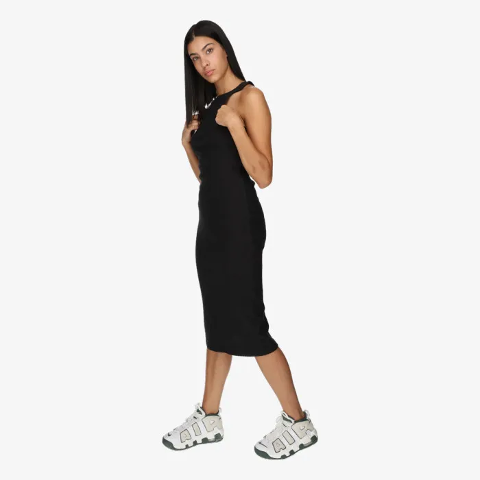 Nike W NSW NK CHLL KNT RIB MIDI DRS 