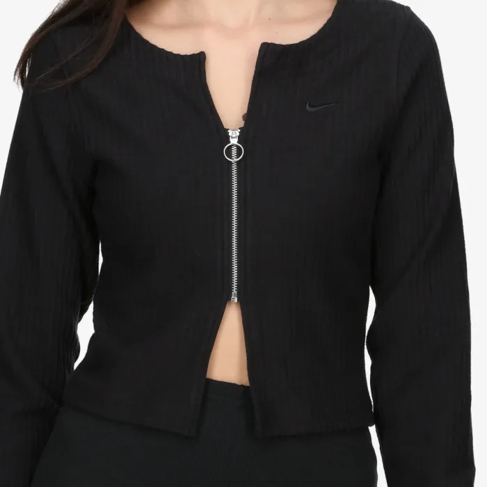 Nike W NSW NK CHLL KNT RIB FZ CRDGN