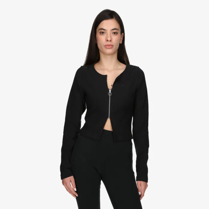 Nike W NSW NK CHLL KNT RIB FZ CRDGN