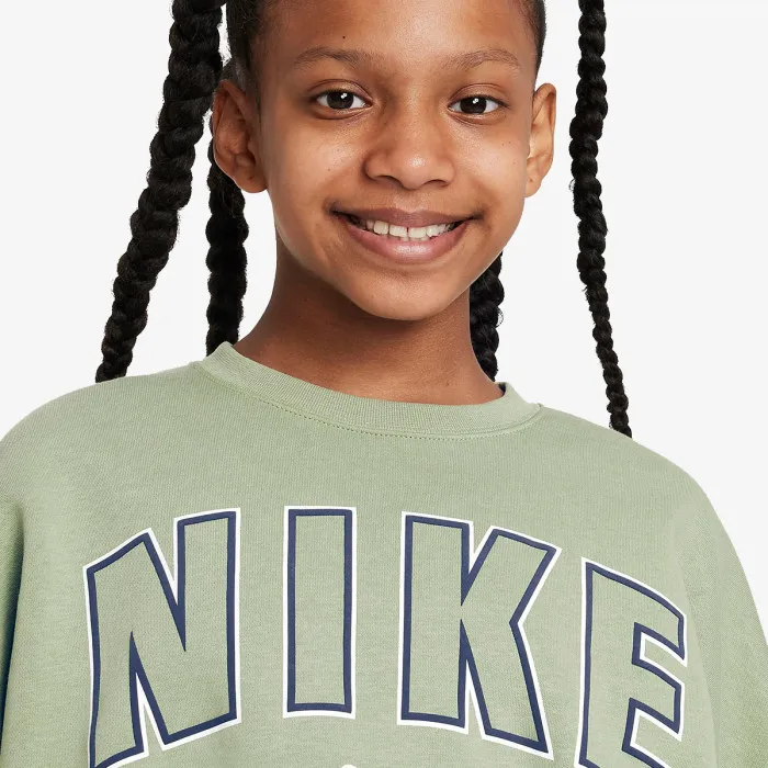 Nike G NSW TREND FLC CREW PRNT 