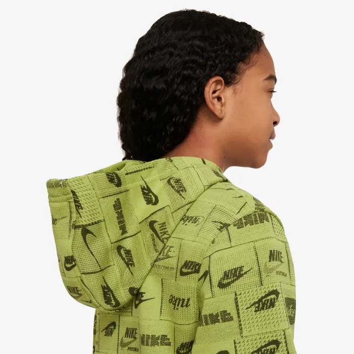Nike K NSW CLUB FT HDY AOP 