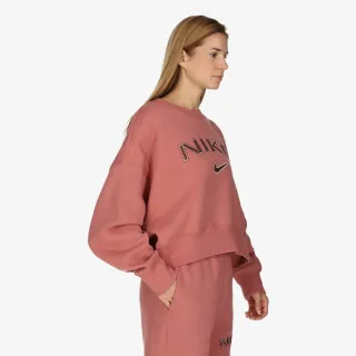 Nike W NSW PHNX FLC OOS LOGO CREW 