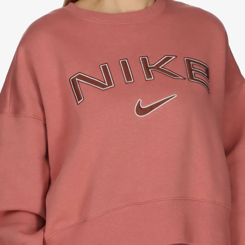 Nike W NSW PHNX FLC OOS LOGO CREW 