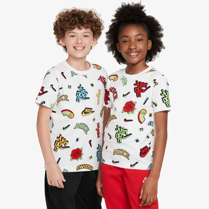 Nike K NSW TEE CREATE 2.2 AOP VRZTY 