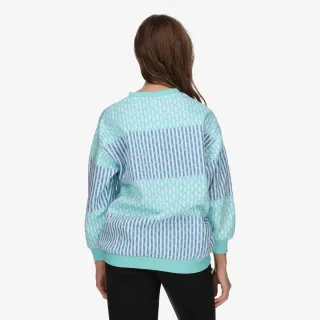 Nike G NSW CLUB FLC OVRSZD CRW AOP 