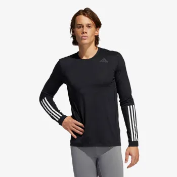 TECHFIT FITTED LONG SLEEVE 3STRIPES 