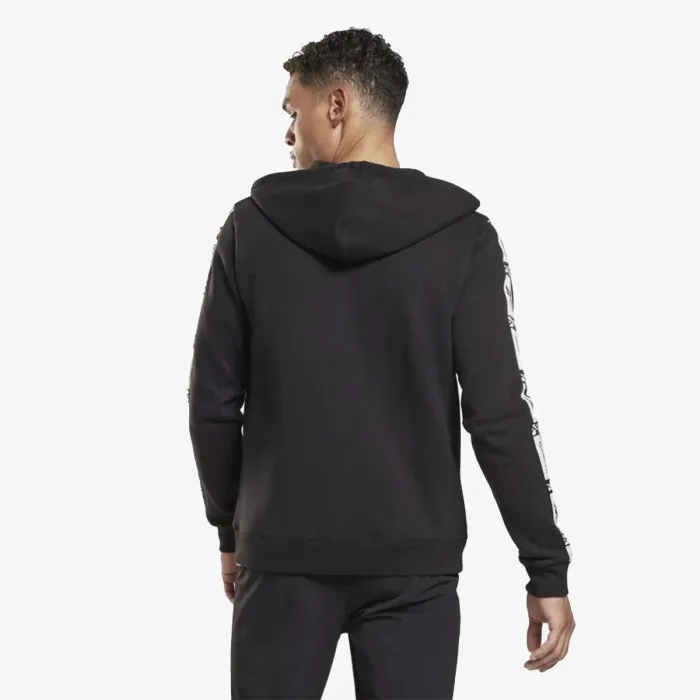 Identity Tape Zip Up Hoodie 