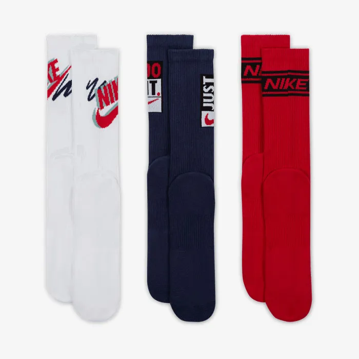 Nike U NK ED PLS CREW 3PR SPORT 144 