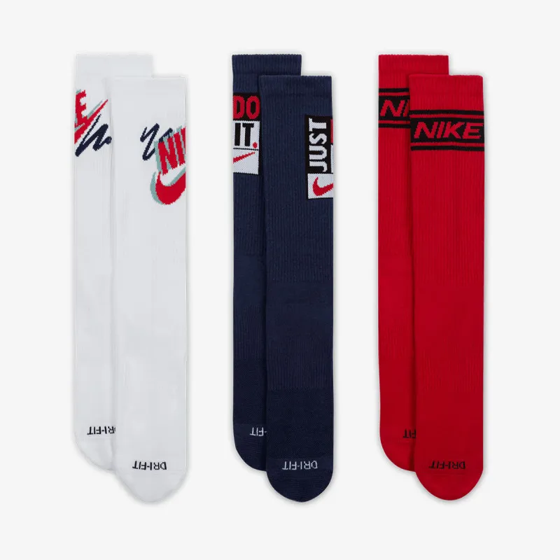 Nike U NK ED PLS CREW 3PR SPORT 144 