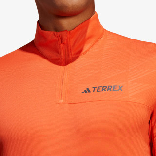 Tričko Terrex Multi Half-Zip Long Sleeve 