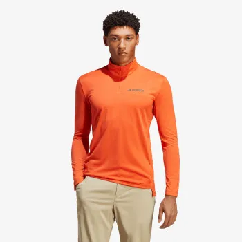 Tričko Terrex Multi Half-Zip Long Sleeve 