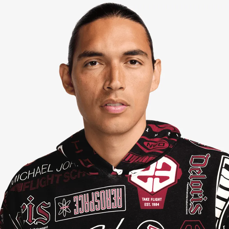 Nike M J ESS AOP FLC PO 