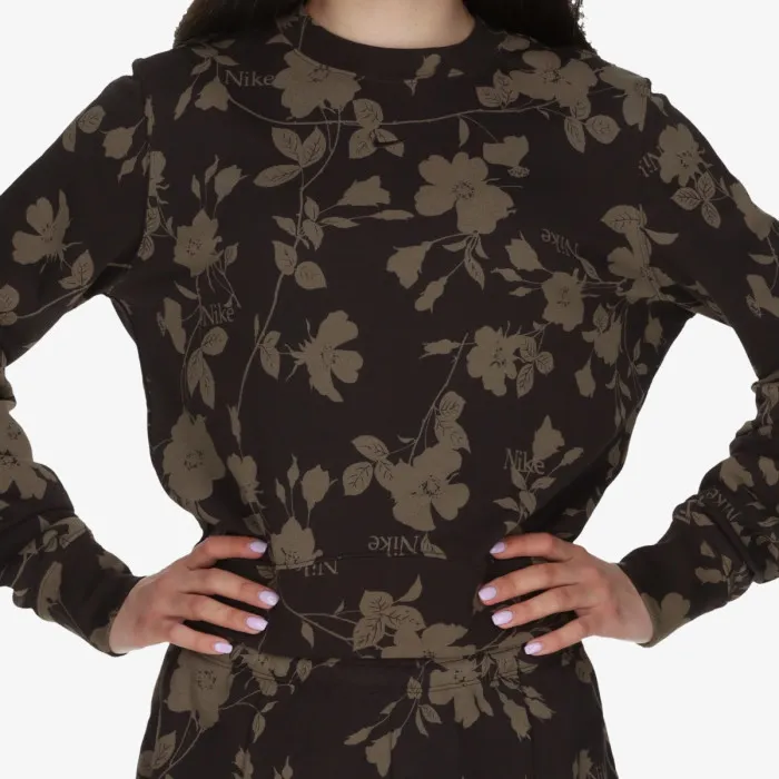 Nike W NSW NK CHLL FT AOP CREW 