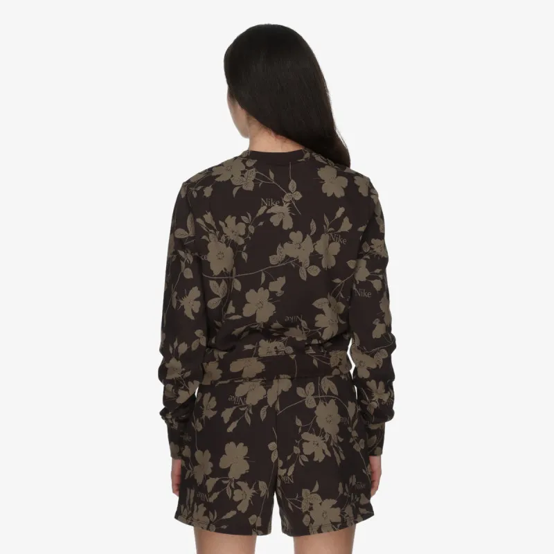 Nike W NSW NK CHLL FT AOP CREW 