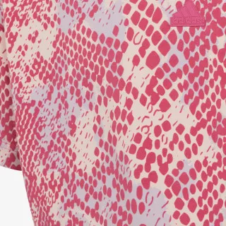 adidas Future Icons Allover Print Cotton T-Shirt