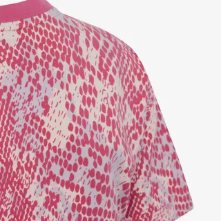 adidas Future Icons Allover Print Cotton T-Shirt