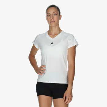 Tričko AEROREADY Train Essentials Minimal Branding V-Neck 