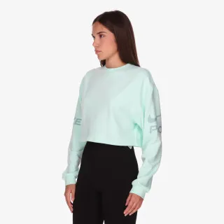 Nike W NP DF FLC CREW TT GRX 