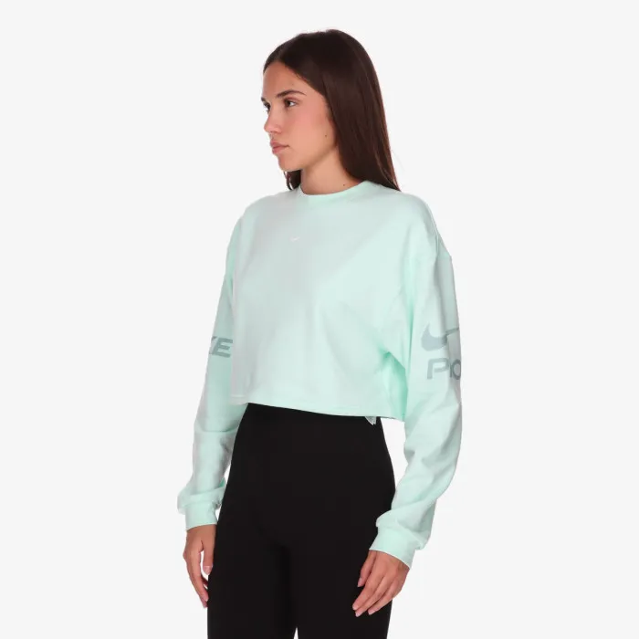 Nike W NP DF FLC CREW TT GRX 