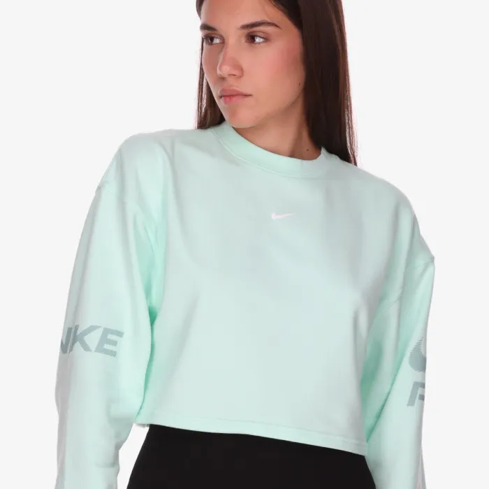 Nike W NP DF FLC CREW TT GRX 