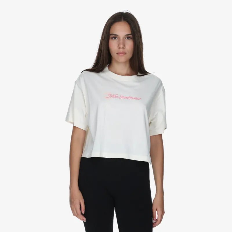Nike W NSW CLUB SS CROP TEE CC 