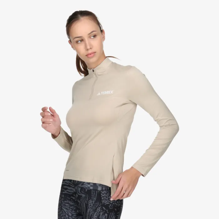 Tričko Terrex Multi Half-Zip Long Sleeve 