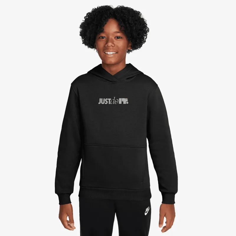 Nike K NSW CLUB FLC HDY JDI HBR