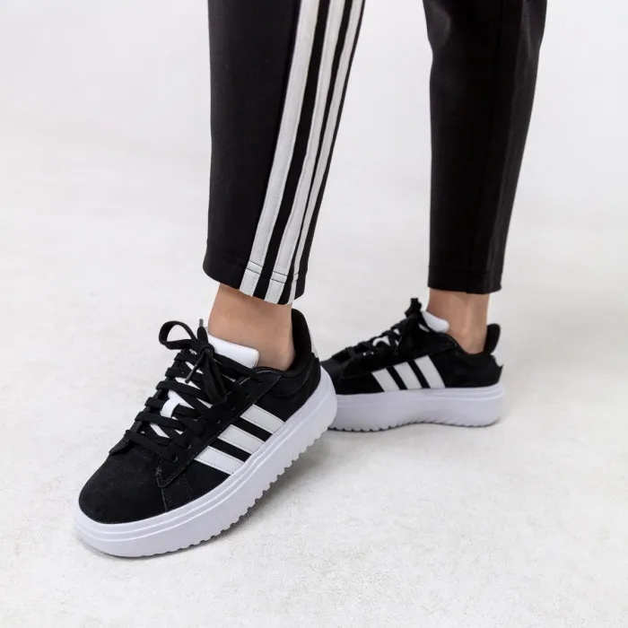 adidas GRAND COURT PLATFORM SUEDE 