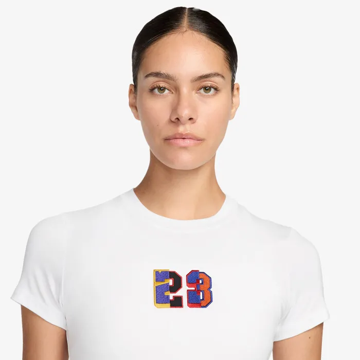 JORDAN W J FLT SS TMID GFX TEE 23 