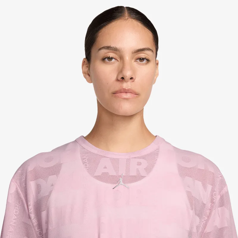 JORDAN W J FLT OPEN KNIT TOP 