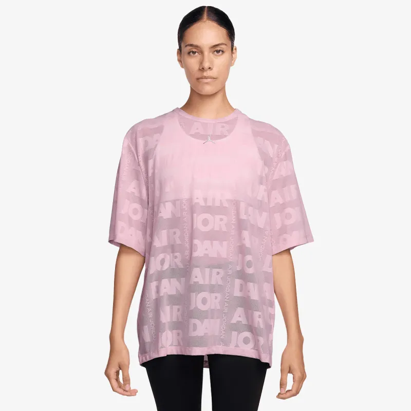 JORDAN W J FLT OPEN KNIT TOP 