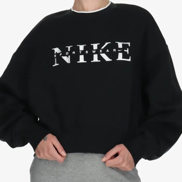 Nike W NSW PHNX FLC CREW GLS 