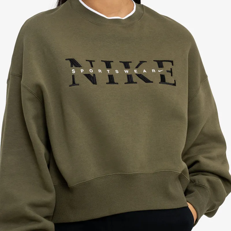 Nike W NSW PHNX FLC CREW GLS 