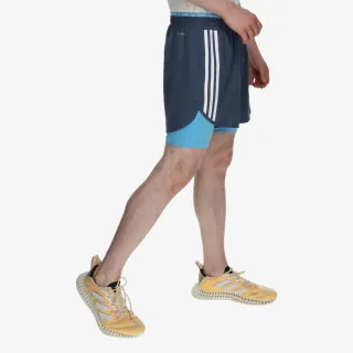 adidas Šortky Own The Run 3-Stripes 2-in-1