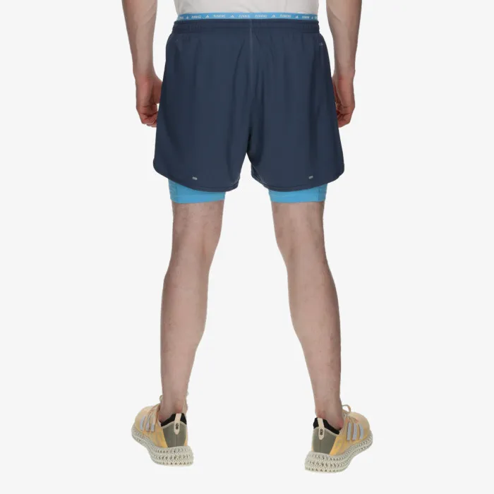 adidas Šortky Own The Run 3-Stripes 2-in-1 