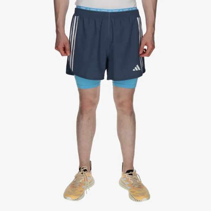 adidas Šortky Own The Run 3-Stripes 2-in-1 