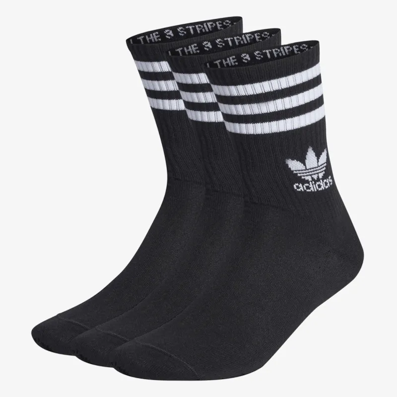 adidas Ponožky Mid Cut Crew – 3 páry