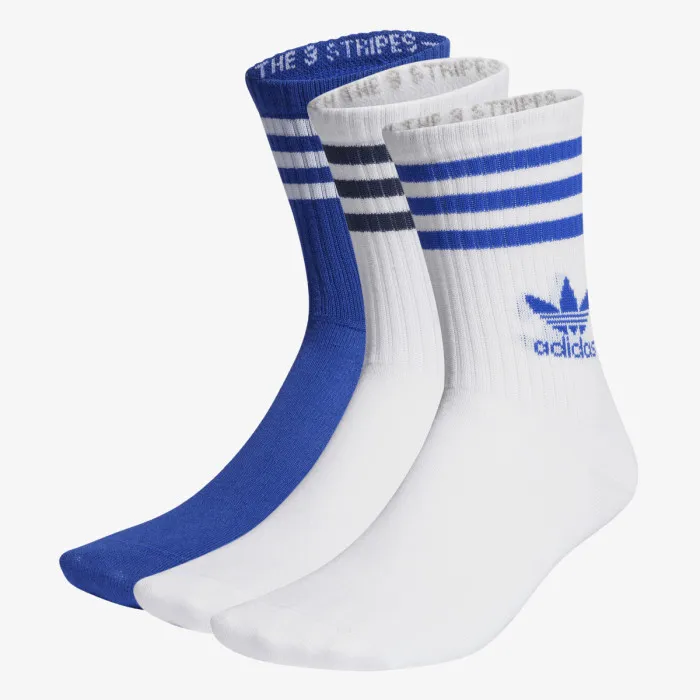 adidas Ponožky Mid Cut Crew – 3 páry 