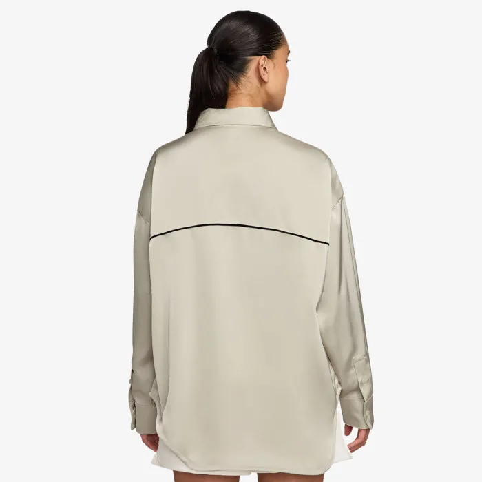 Nike W NSW OFFLN WVN STN LS TOP 