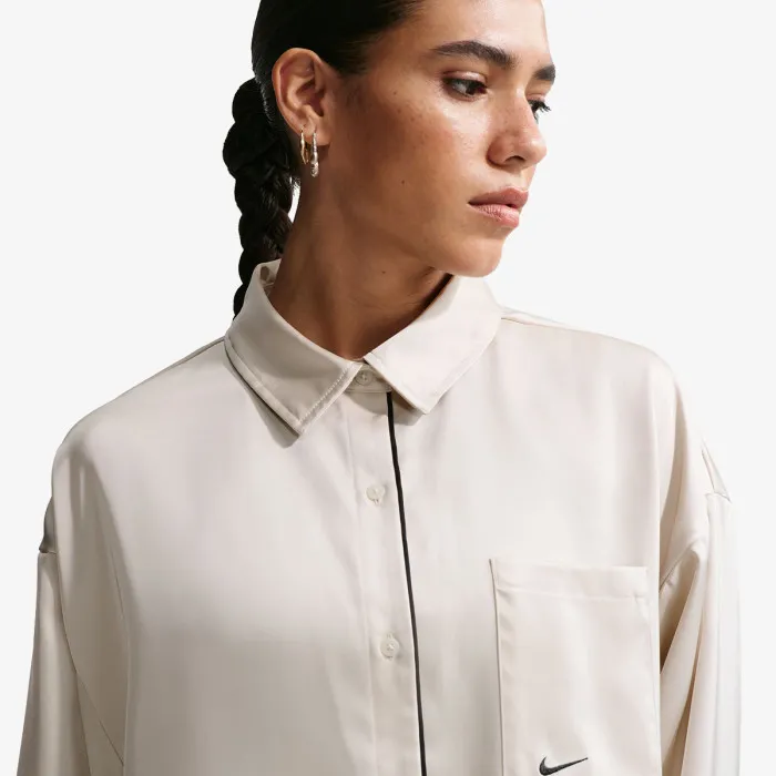 Nike W NSW OFFLN WVN STN LS TOP 