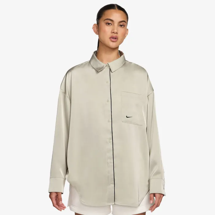 Nike W NSW OFFLN WVN STN LS TOP 