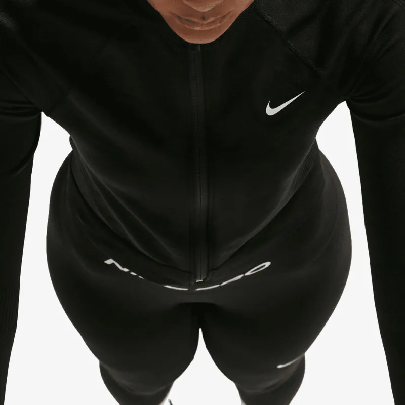 Nike W NP DF SMLS FZ MIDLAYER WT 