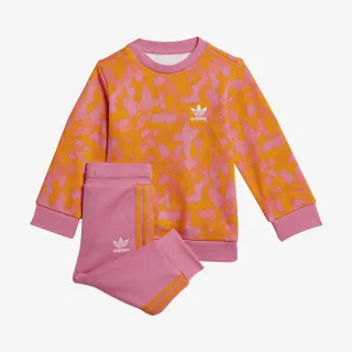 adidas Souprava Summer Allover Print Crew
