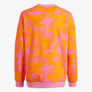 adidas Mikina Summer Allover Print Crew